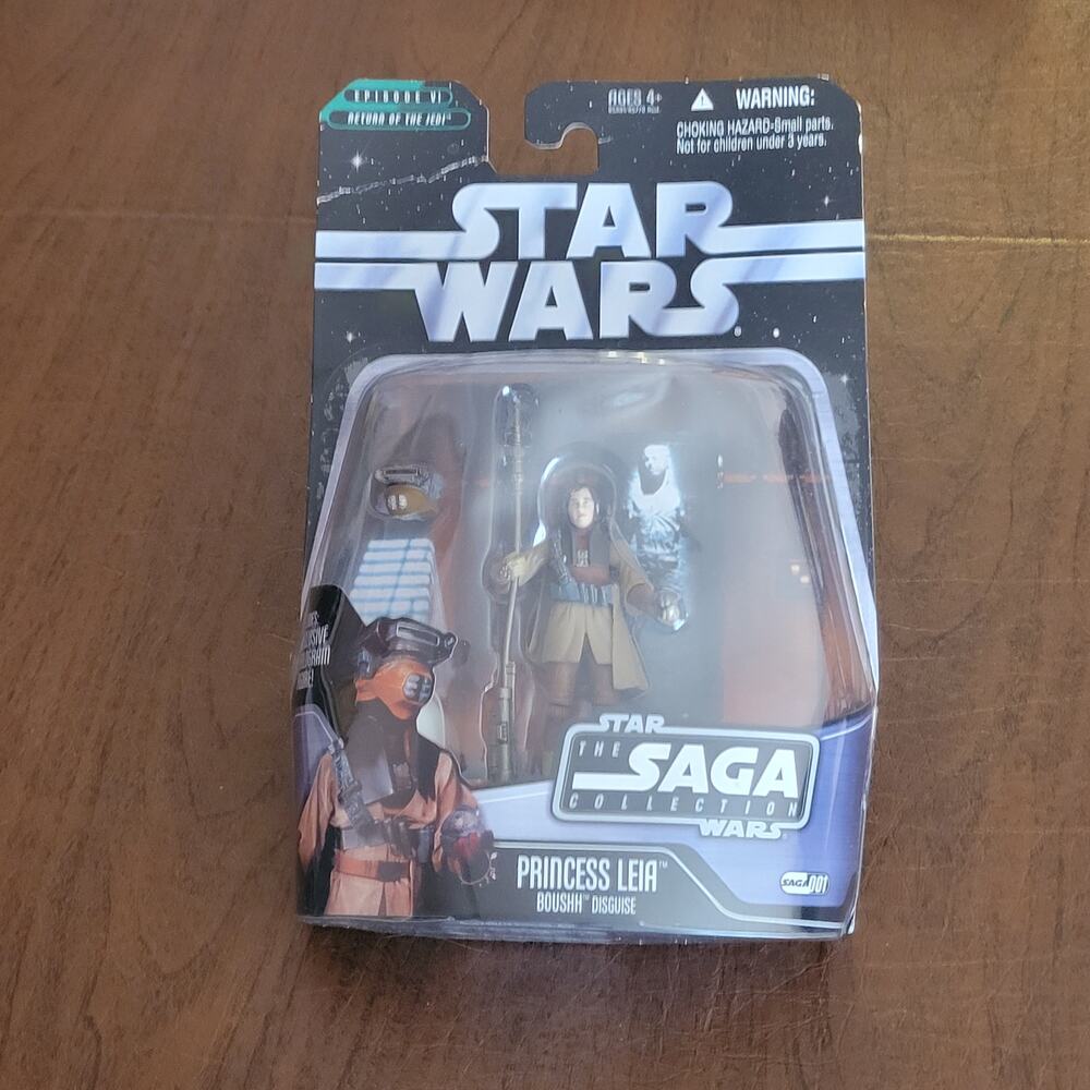2006 Hasbro Star Wars The Saga Collection Princess Leia Boushh Disguise New